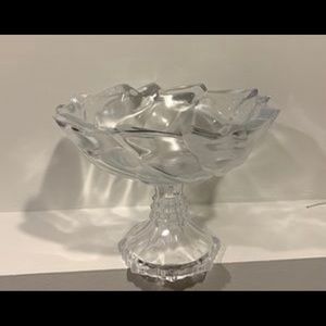 BOWRING glass pedestal bowl